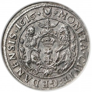 Zygmunt III Waza, Ort Gdańsk 1616 SA - kołnierz