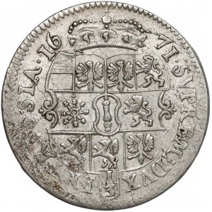Deutschland, Preußen, Friedrich Wilhelm, 1/3 Taler Königsberg 1671-TT
