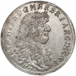 Niemcy, Prusy-Brandenburgia, Fryderyk Wilhelm, 1/3 talara Berlin 1674 IL