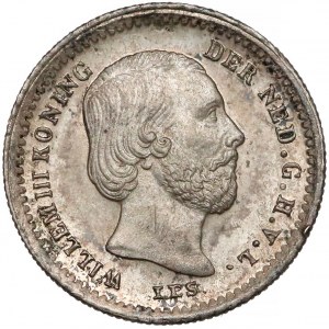 Holandia, Wilhelm III, 5 centów 1887