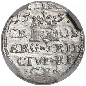 Zygmunt III Waza, Trojak Ryga 1597