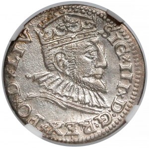 Zygmunt III Waza, Trojak Ryga 1593 - b. ładny
