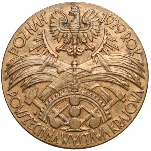 1929 r. Medal Powszechna Wystawa Krajowa Poznań (mały)