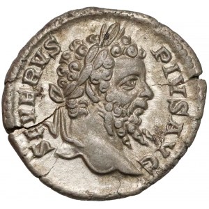 Septymiusz Sewer, Denar Rzym (202-210) - Roma