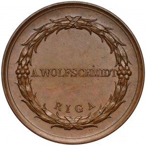 Łotwa, Medal Ryga - A. Wolfschmidt