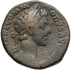 Kommodus, Sesterc Rzym - Minerva 