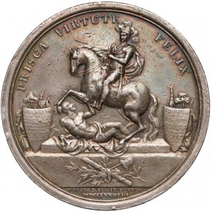 Poniatowski, Medal pomnik króla Sobieskiego 1789 r. (Loos)