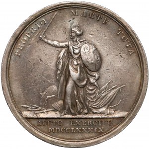 Poniatowski, Medal pomnik króla Sobieskiego 1789 r. (Loos)