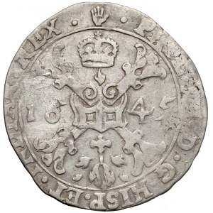 Spanish Netherlands, Brabant, Philip IV, ¼ Patagon 1645, Brussels