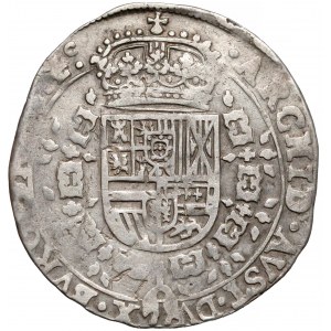 Niderlandy hiszpańskie, Brabancja, Filip IV, ¼ patagona 1645, Bruksela
