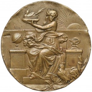 1908 r. Medal Wystawa kucharska we Lwowie - rzadki