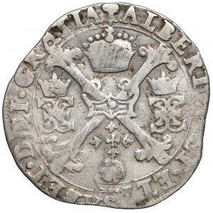 Spanish Netherlands, Brabant, Albert & Isabella, ¼ Patagon 1617