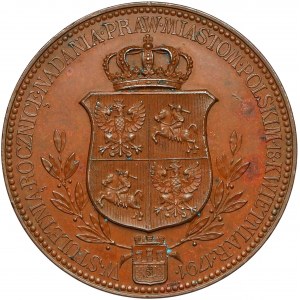 1891 r. Medal 100-lecie Sejmu Czteroletniego, Jan Dekert 