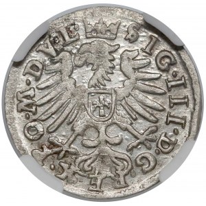 Zygmunt III Waza, Grosz Wilno 1609 - wczesny - ładny