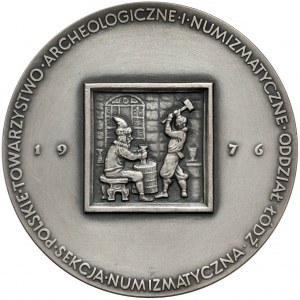 1976 r. Medal SREBRO Ignacy Zagórski - Kazimierz Stronczyński (1 z 20 sztuk)
