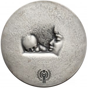 1979 r. Medal SREBRO Międzynarodowy Rok Dziecka (1 z 12 sztuk)