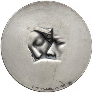 1979 r. Medal SREBRO Międzynarodowy Rok Dziecka (1 z 12 sztuk)