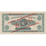 100.000 mkp 1923 - WZÓR - z perforacją