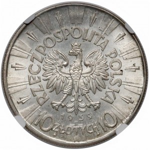 Piłsudski 10 złotych 1939