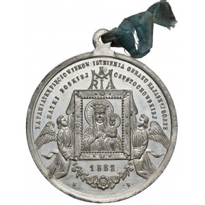 1882 r. Medal 500. rocznica Obrazu na Jasnej Górze