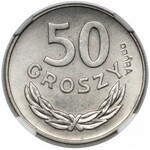 Próba NIKIEL 50 groszy 1957