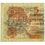5 groszy 1924 - lewa połowa 