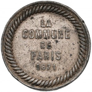 1871 r. Francja, Medal dla Generała Wrobleskiego Paryż 1871