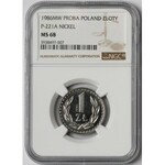 Próba NIKIEL 1 złoty 1986