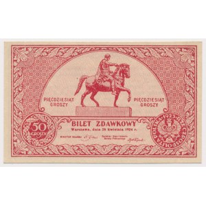 50 groszy 1924
