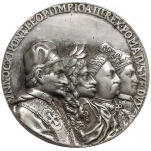 Jan III Sobieski, późniejszy ODLEW Medal Świętej Ligi (1684 r.)