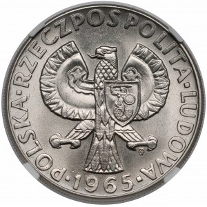 Próba NIKIEL 10 złotych 1965 700 lat Warszawy