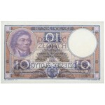 10 złotych 1919 - wzór technologiczny - numeracja zerowa - 0.0.0 000000