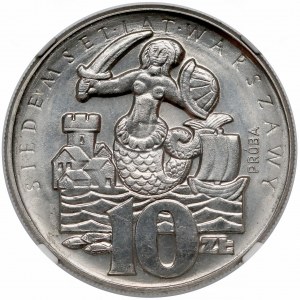 Próba NIKIEL 10 złotych 1965 700 lat Warszawy