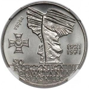 Próba NIKIEL 10 złotych 1971 Powstanie Śląskie