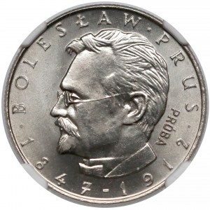 Próba NIKIEL 10 złotych 1975 Bolesław Prus