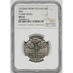 Próba NIKIEL 20 złotych 1973 Drzewo