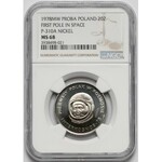 Próba NIKIEL 20 złotych 1978 Interkosmos