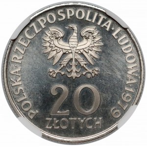 Próba NIKIEL 20 złotych 1979 Szpital Centrum Zdrowia Dziecka