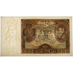 100 złotych 1934 - Ser.BM - +X+ w znaku wodnym 