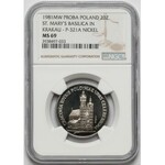 Próba NIKIEL 20 złotych 1981 Kościół Mariacki