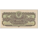 5 złotych 1944 ...owym - BK 