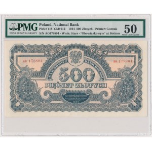  500 złotych 1944 ...owym - AO 