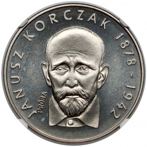 Próba NIKIEL 100 złotych 1978 Janusz Korczak - na wprost