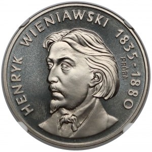 Próba NIKIEL 100 złotych 1979 Henryk Wieniawski - duża głowa