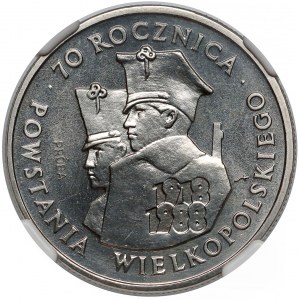 Próba NIKIEL 100 złotych 1988 Powstanie Wielkopolskie 