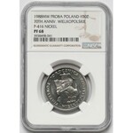 Próba NIKIEL 100 złotych 1988 Powstanie Wielkopolskie 