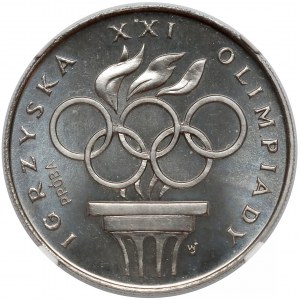 Próba NIKIEL 200 złotych 1976 Igrzyska - znicz olimpijski