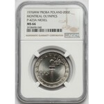 Próba NIKIEL 200 złotych 1976 Igrzyska - pełny znicz olimpijski