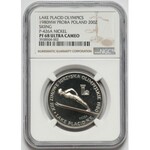 Próba NIKIEL 200 złotych 1980 Lake Placid - skoczek - bez znicza