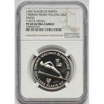 Próba NIKIEL 200 złotych 1980 Lake Placid - skoczek - ze zniczem